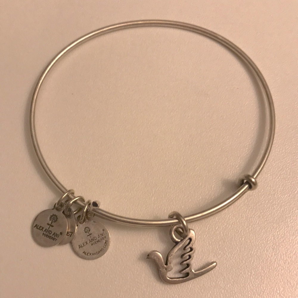 Alex and Ani Dove Bangle 🕊